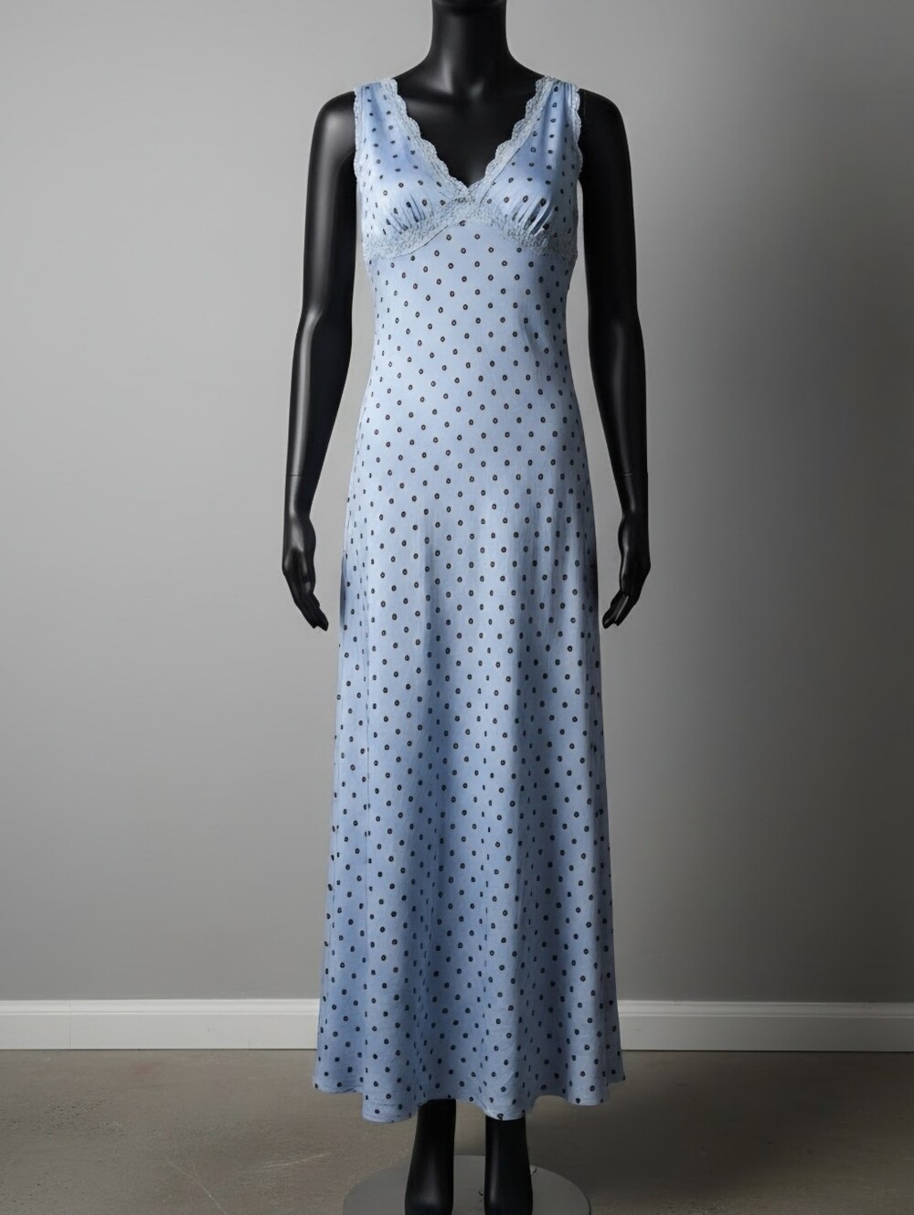 JESSICA SIMPSON LACE TRIM MAXI DRESS